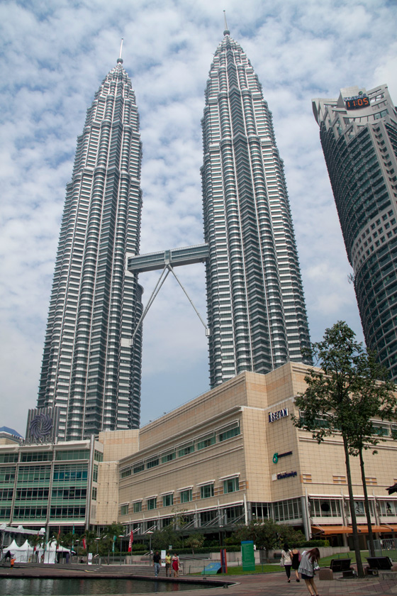 Petronas Twin Towers from KLCC Park