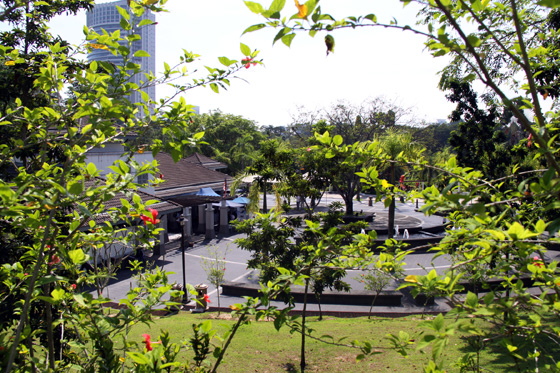 Plaza Tugu Negara overview