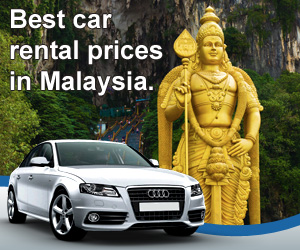 Compare car rental prices in Malaysia