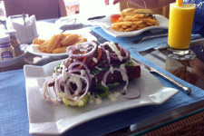 Home made hamburger at Westin Langkawi Home made hamburger at Westin Langkawi
