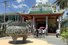 Temple at Ketam Island Temple at Ketam Island