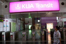 KLIA Transit counter at KL Sentral KLIA Transit counter at KL Sentral
