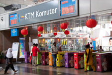 KTM Komuter at KL Sentral KTM Komuter at KL Sentral
