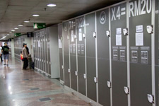 Luggage storage at KL Sentral Luggage storage at KL Sentral