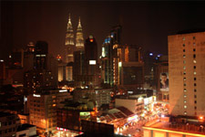 Bukit Bintang area by night 2 Bukit Bintang area by night 2
