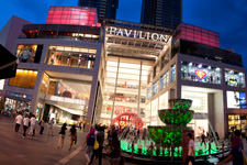 Pavilion KL shopping mall by night