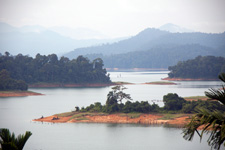 View from Lake Kenyir Resort