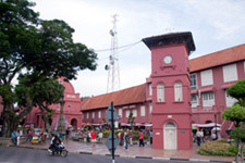Malacca Christ Church Clock Tower Malacca Christ Church Clock Tower