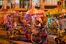 Malacca Trishaw by night Malacca Trishaw by night