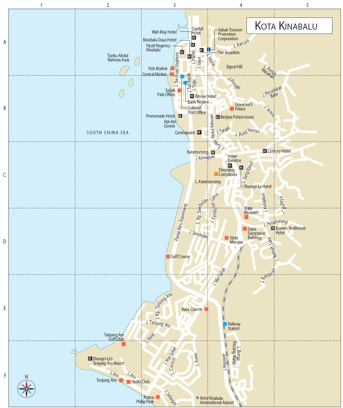 Kota Kinabalu City In Malaysia Wonderful Malaysia