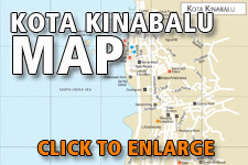 Map Kota Kinabalu - Click to enlarge Map Kota Kinabalu