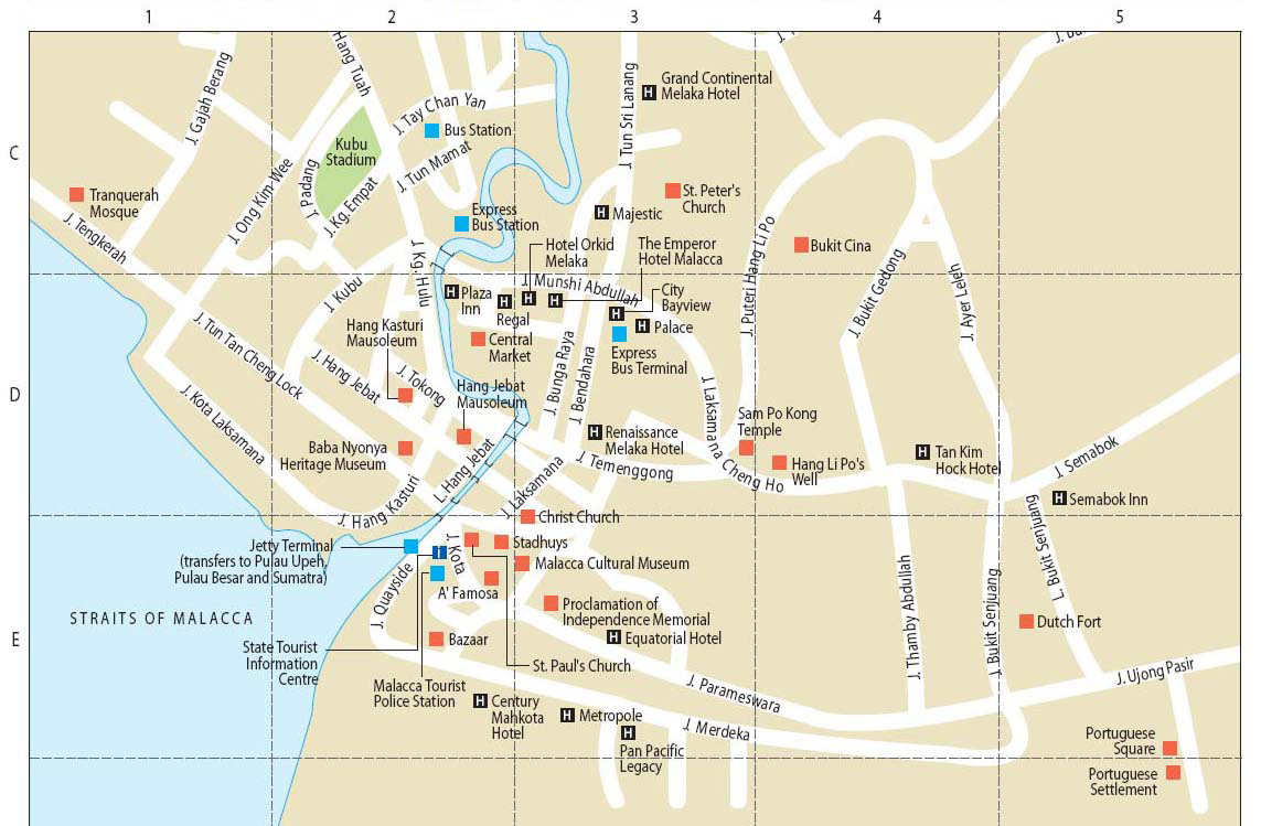 Malacca (peninsula): location, relief, attractions 32 Malacca (peninsula): location, relief, attractions 76