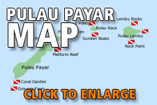 Map Pulau Payar - Click to enlarge Map Pulau Payar