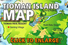 Tioman Map