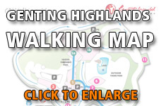 Walking map Genting Highlands