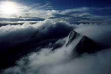 Summit Mt. Kinabalu in the clouds