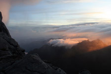 Just after sunrise