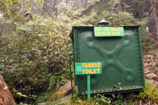 Fresh water tank to refill you water bottle