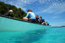 Check before going into the water