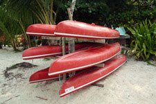 Kayaking around Perhentian