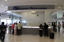 Puduraya Bus Station information counter ground floor