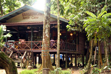 Entrance KJC Jungle Camp Kinabantangan Entrance KJC Jungle Camp Kinabantangan