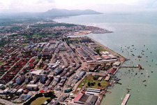 Tawau aerial view Tawau aerial view