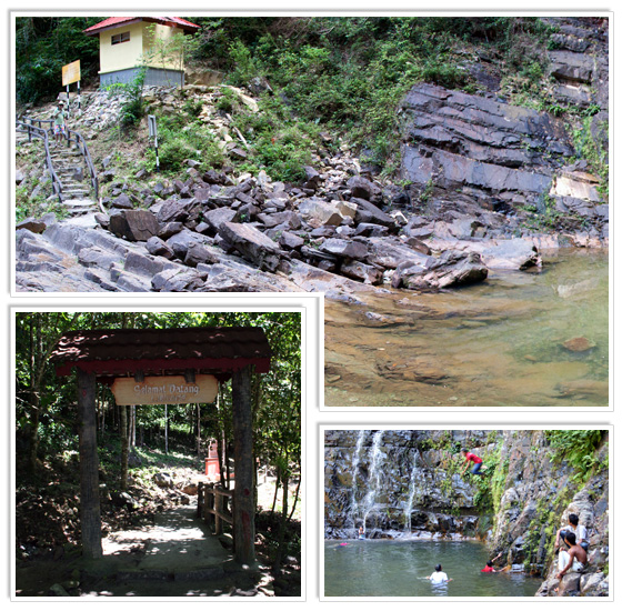 Temurun waterfal Langkawi Island