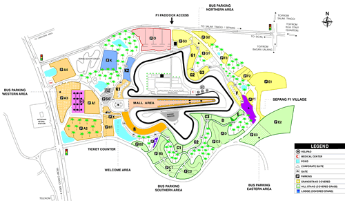 sepang circuit map small