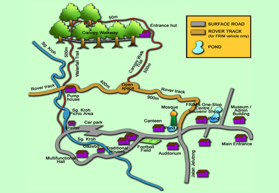 map frim canopy walkway