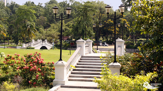 bridges perdana botanical gardens