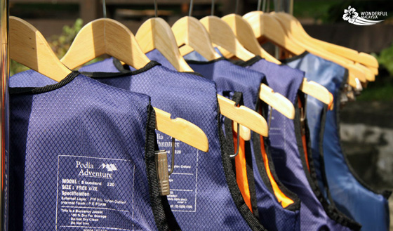 swimming vests perdana botanical gardens