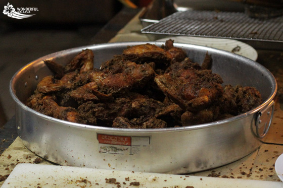 simply enak local hawker with fried chicken