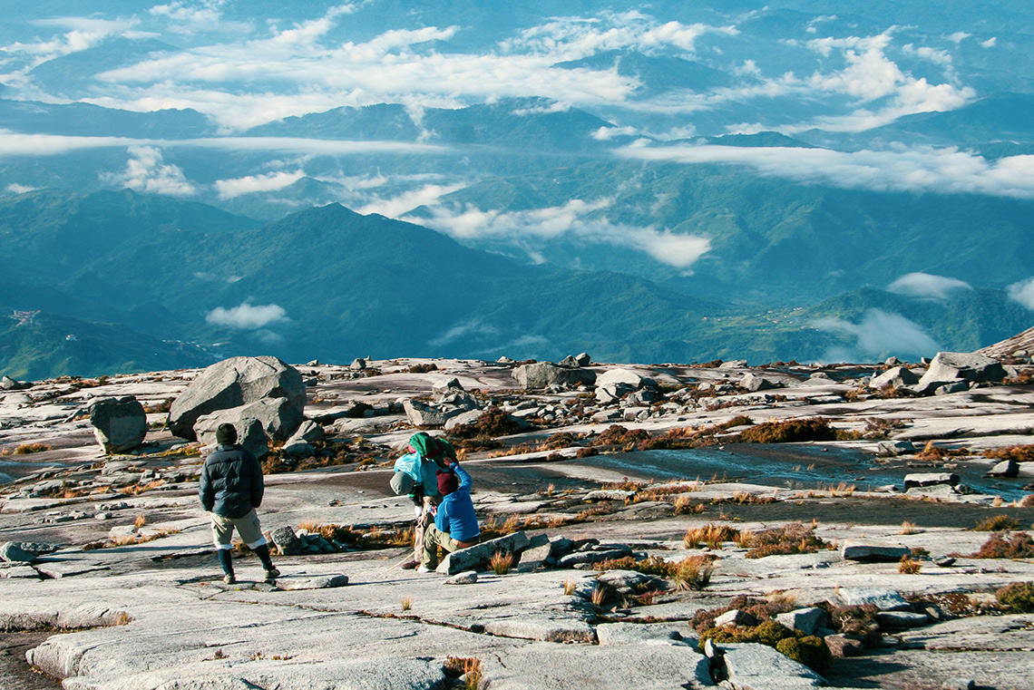 Mount Kinabalu in Kinabalu Park