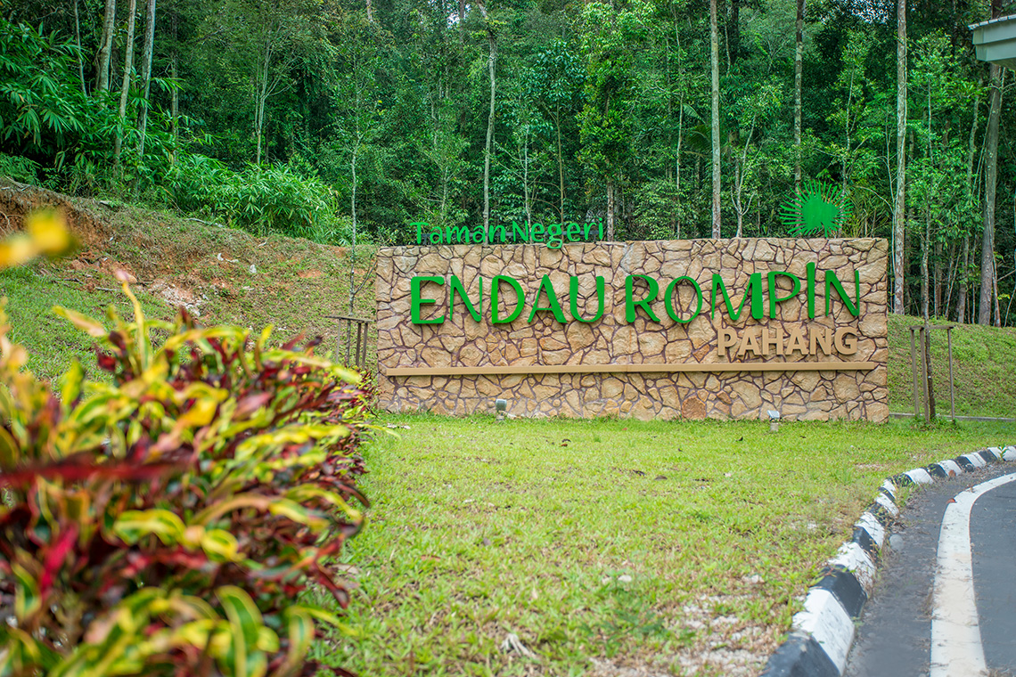 Rompin State Park Main Entrance