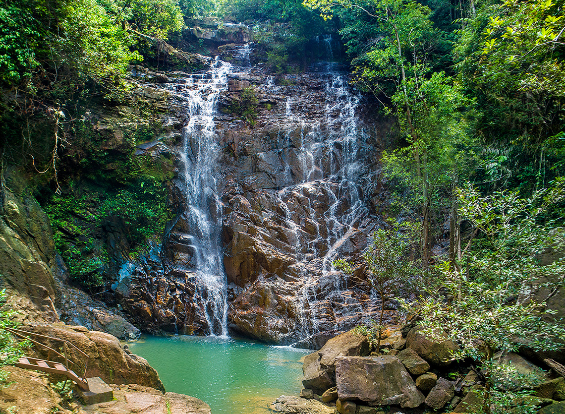 Rompin State Park Seri Mahkota Waterfall