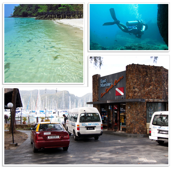 Scuba diving at Pulau Payar (West coast Malaysia)