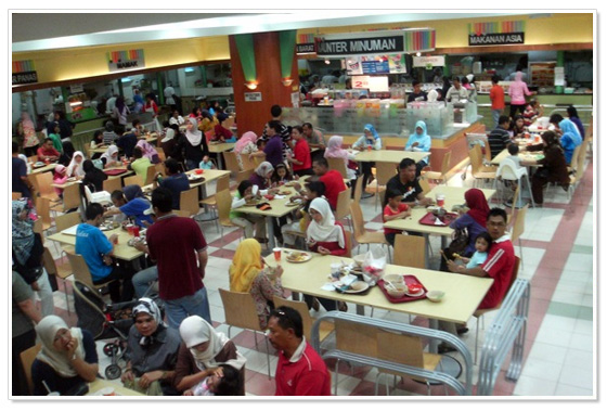 Food Court Kuala Lumpur Jusco Arena