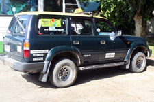 Toyota Landcruiser for Borneo tour