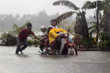 Heavy rain during monsoon season 2