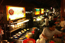 Local meal at a food court