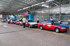 Taxi line at KL Sentral