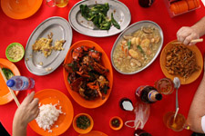 Typical Ketam dishes