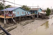 Houses at Ketam Island