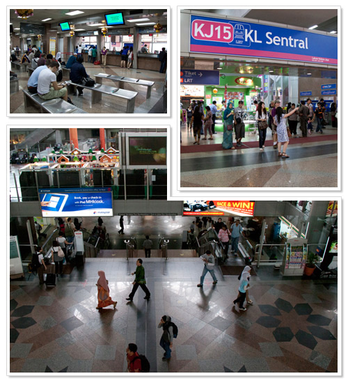 KL Sentral train station Kuala Lumpur