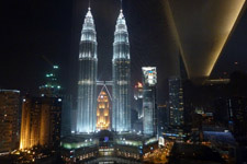 Petronas Twin Towers in Kuala Lumpur