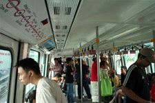 Inside the KL Monorail