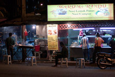 Local hawker in Kuala Lumpur