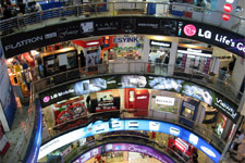 Low Yat Plaza for electronics