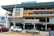 Terminal Makmur central bus station Kuantan